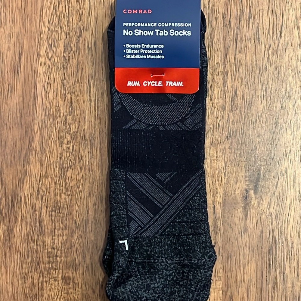 COMRAD Performance Compression No Show Tab Socks